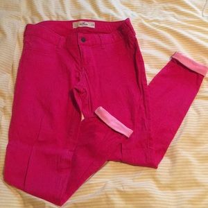 Pink Hollister pants